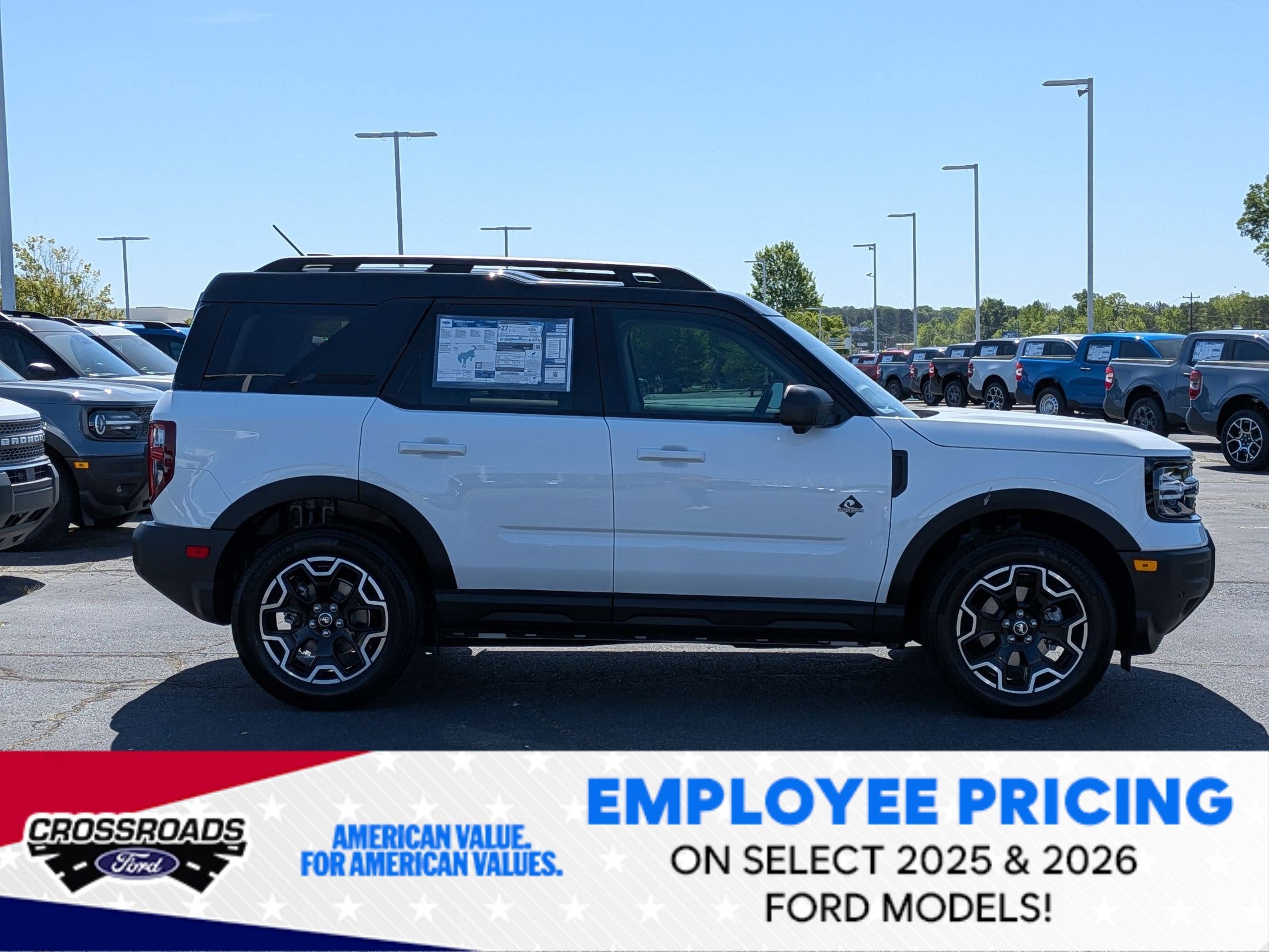 2025 Ford Bronco Sport Outer Banks - Crossroads Courtesy Demo