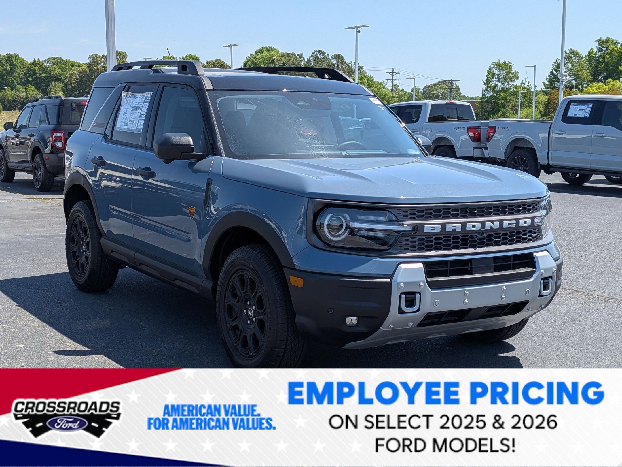 2025 Ford Bronco Sport Badlands - Crossroads Courtesy Demo