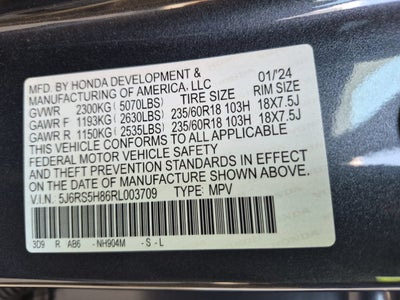2024 Honda CR-V Hybrid Sport-L