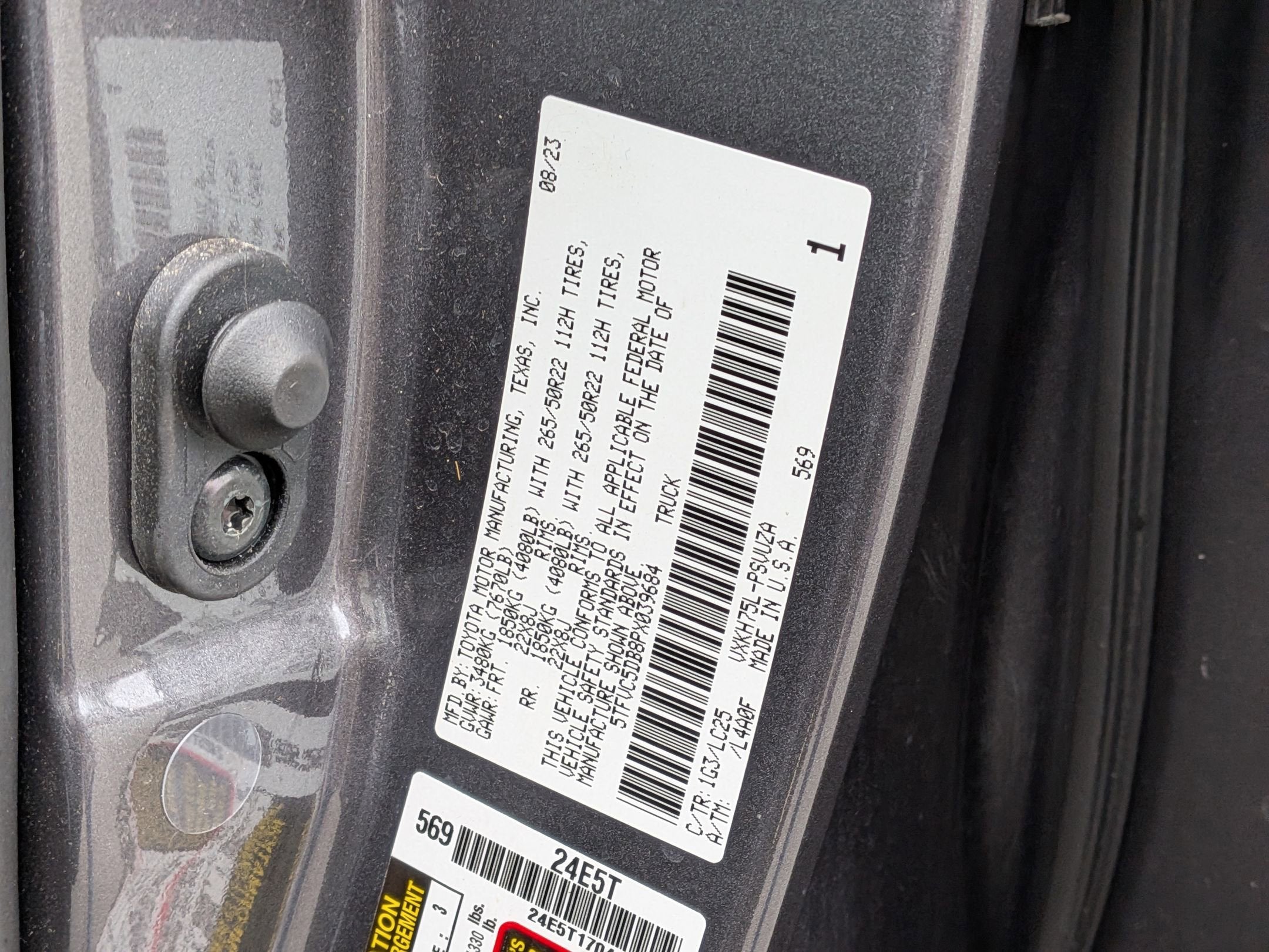 2023 Toyota Tundra 4WD Capstone Hybrid