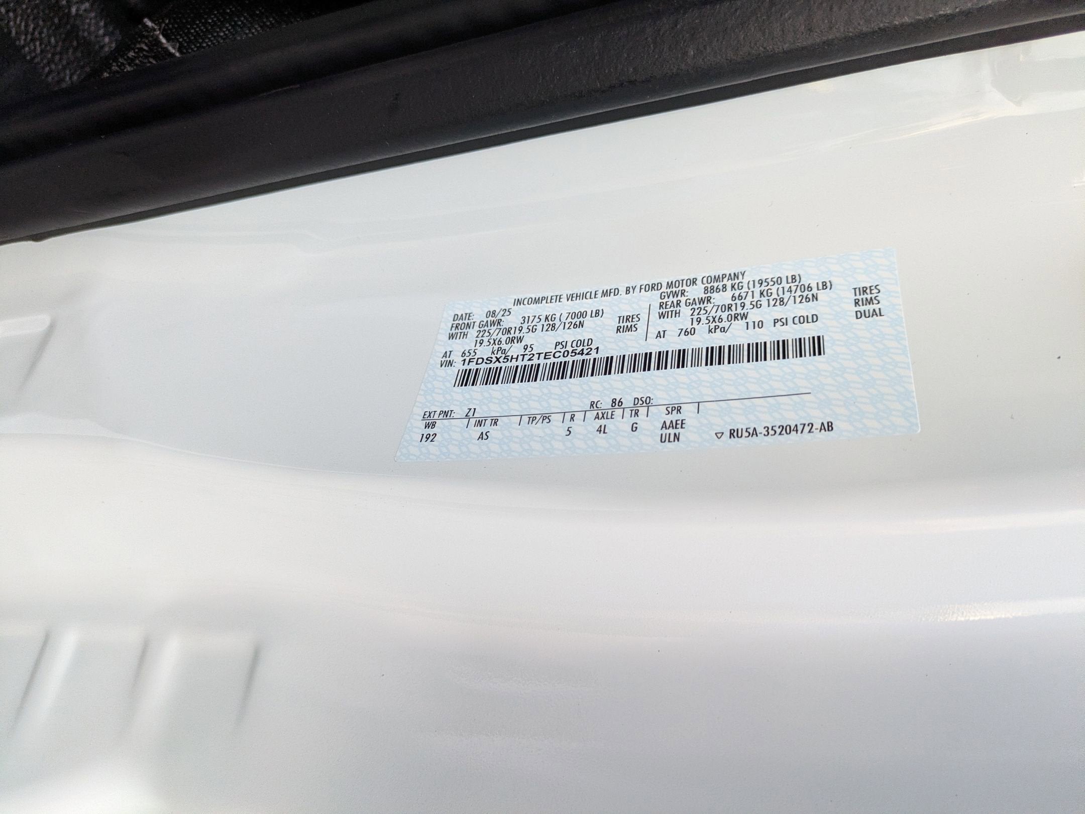 2026 Ford Super Duty F-550 DRW XL