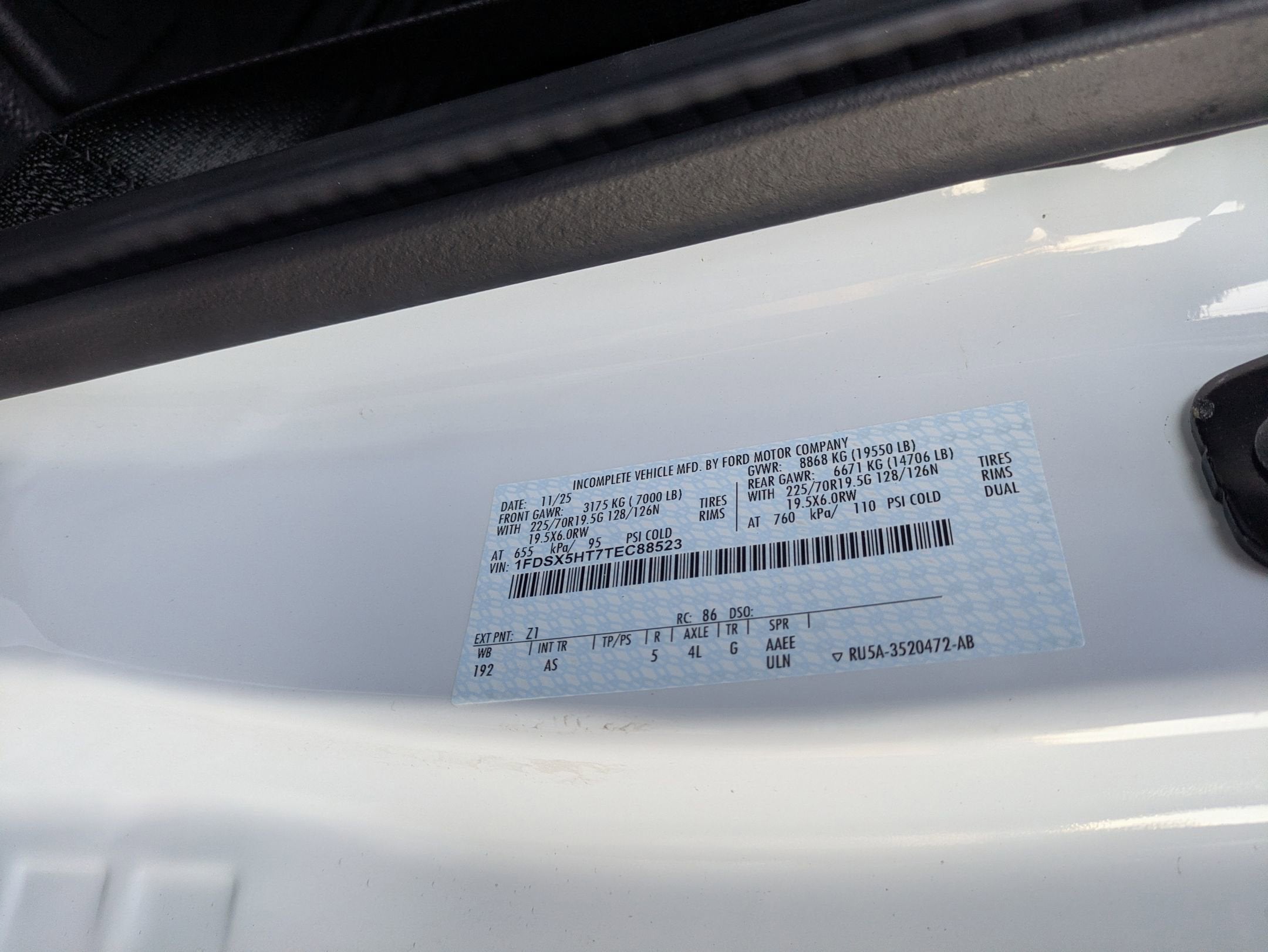 2026 Ford Super Duty F-550 DRW XL