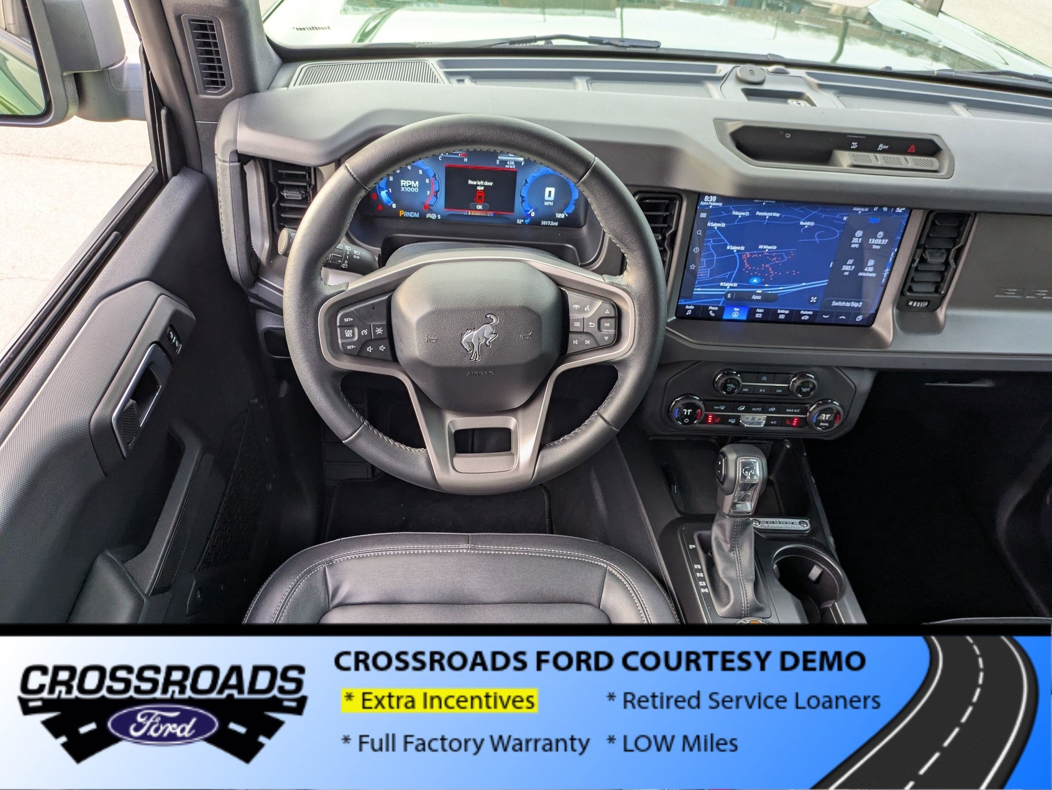 2025 Ford Bronco Big Bend - Crossroads Courtesy Demo