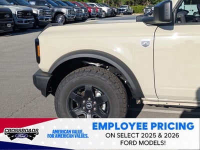 2025 Ford Bronco Big Bend - Crossroads Courtesy Demo