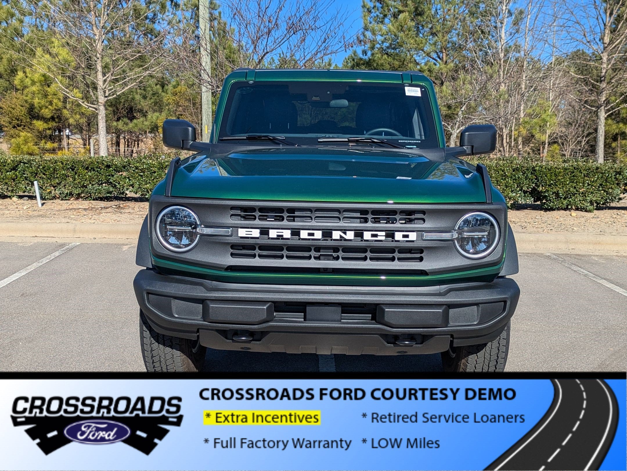 2025 Ford Bronco Big Bend - Crossroads Courtesy Demo