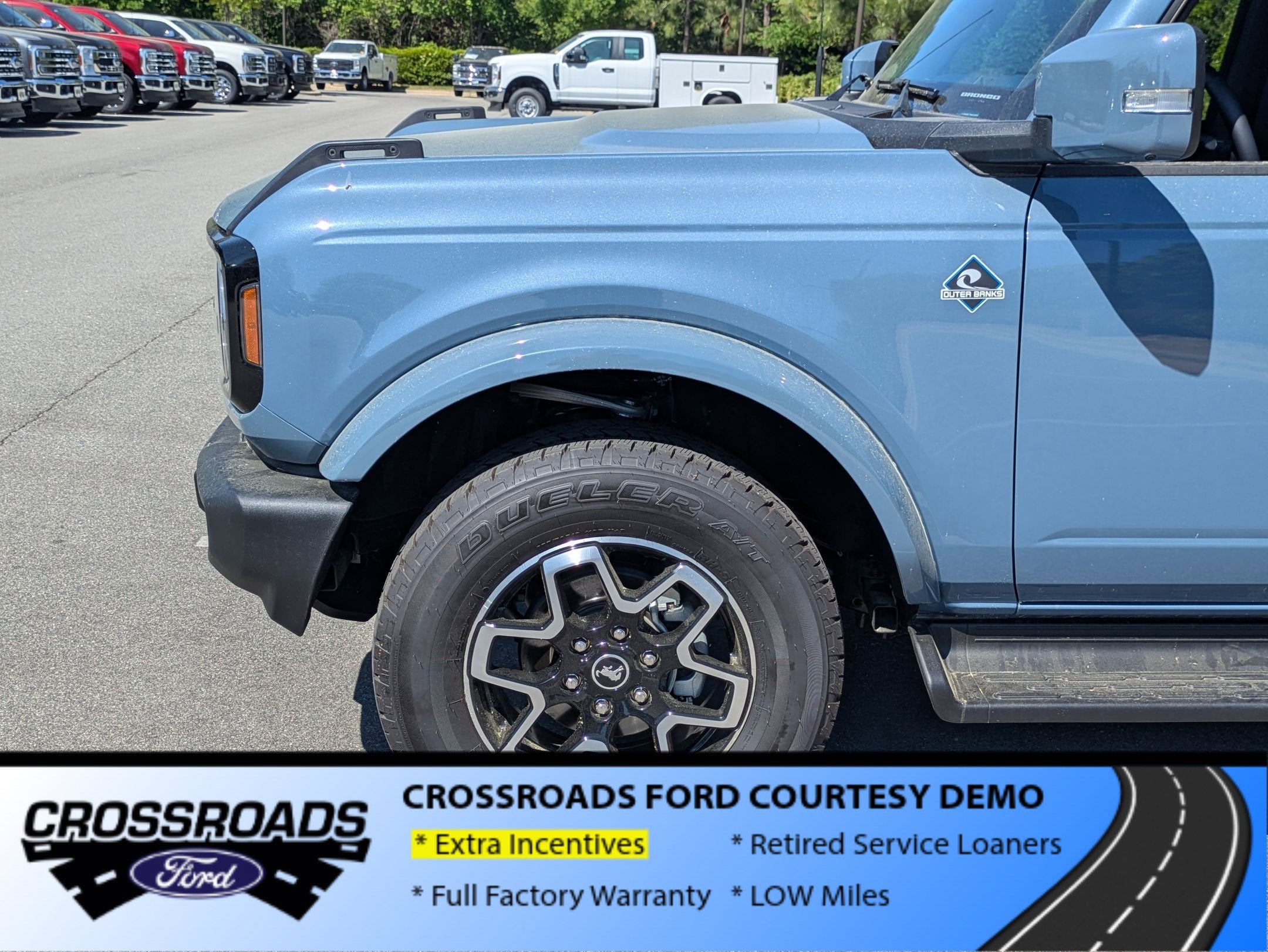 2025 Ford Bronco Outer Banks - Crossroads Courtesy Demo