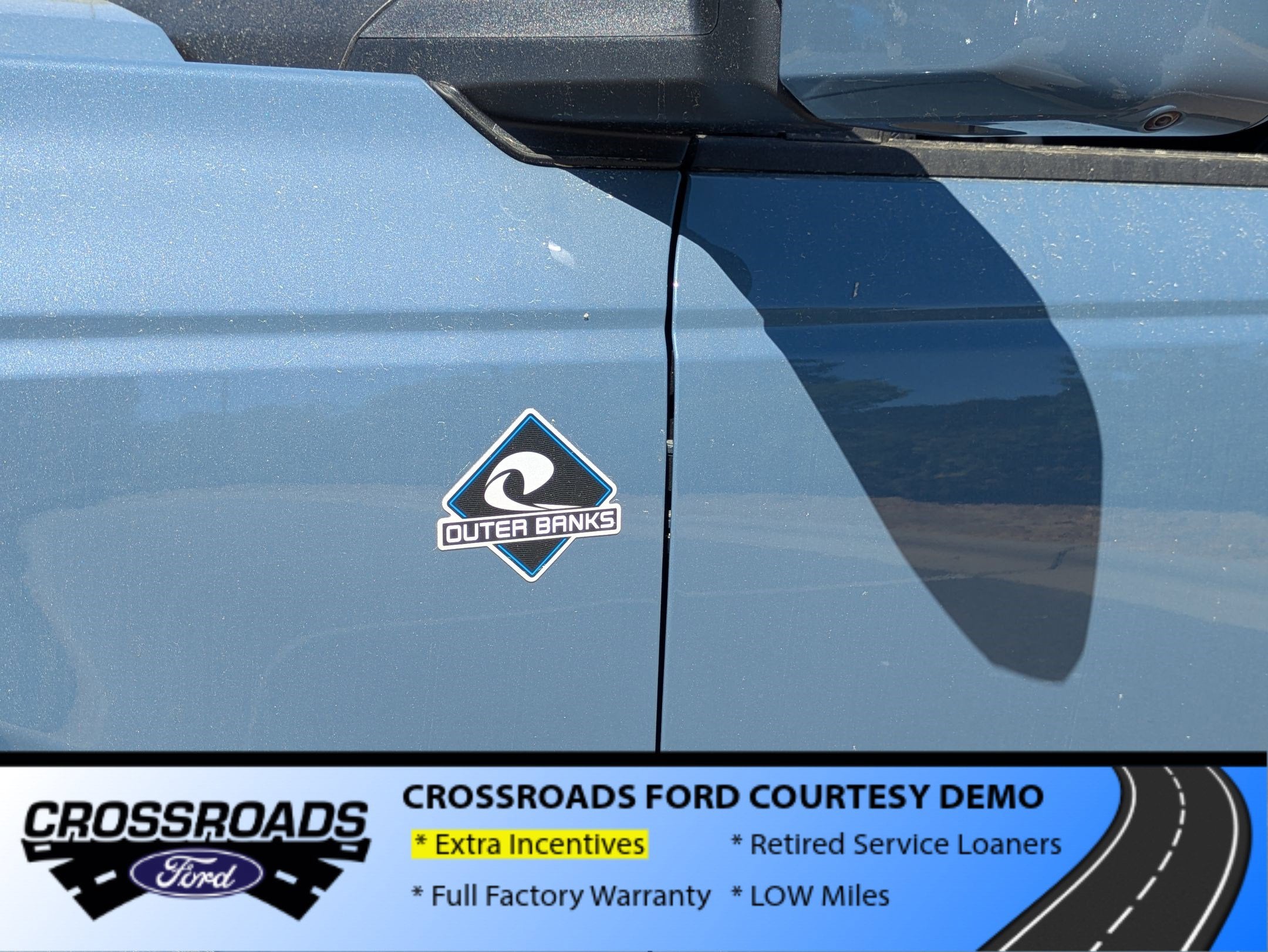 2025 Ford Bronco Outer Banks - Crossroads Courtesy Demo