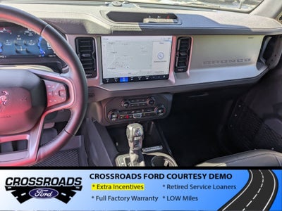 2025 Ford Bronco Outer Banks - Crossroads Courtesy Demo