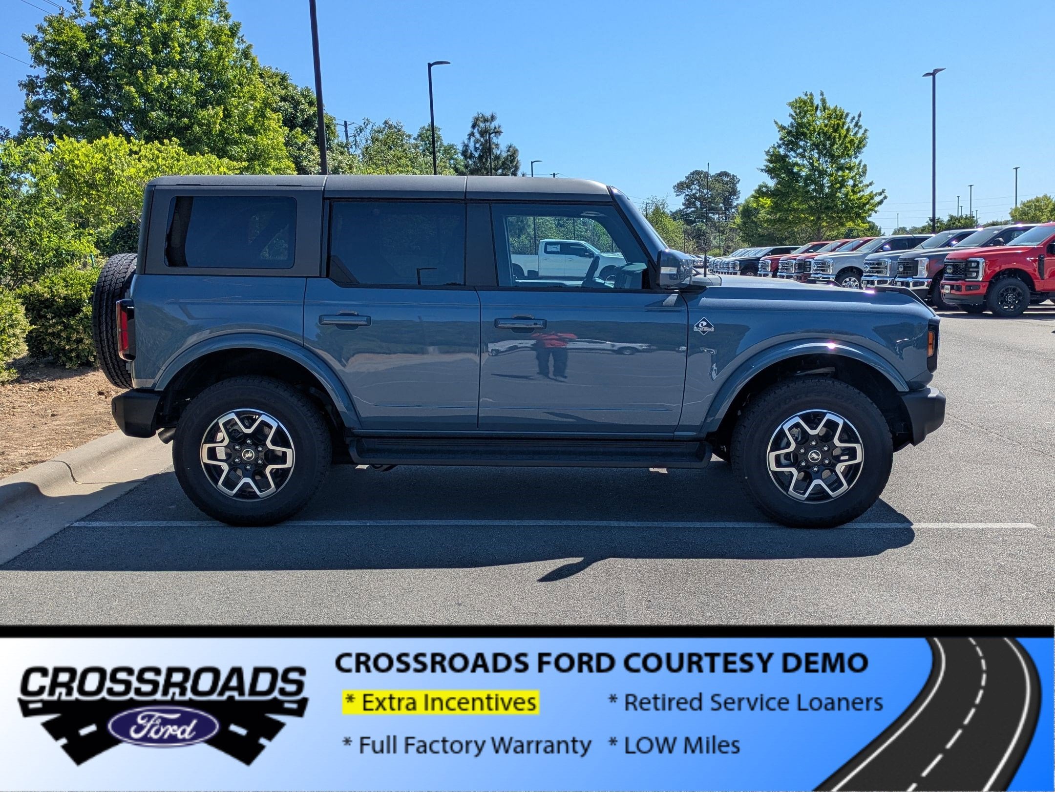 2025 Ford Bronco Outer Banks - Crossroads Courtesy Demo