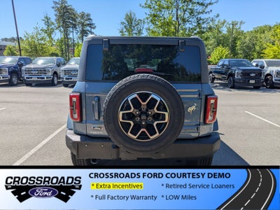 2025 Ford Bronco Outer Banks - Crossroads Courtesy Demo