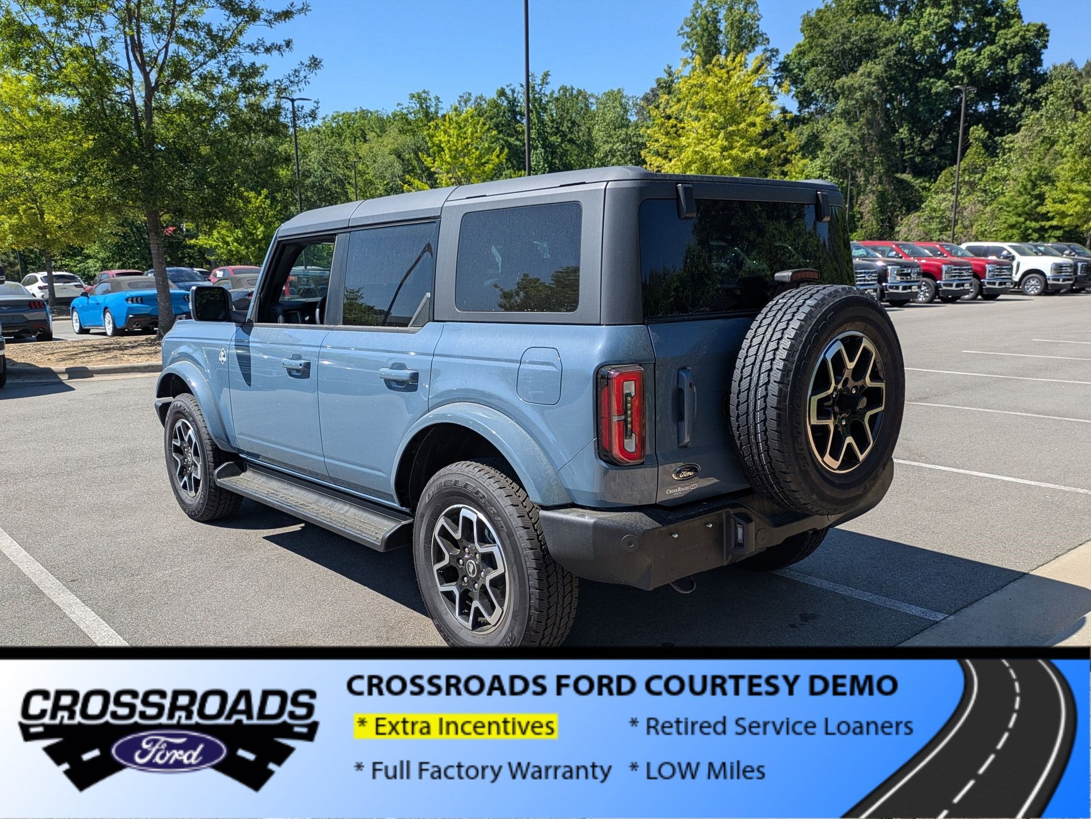 2025 Ford Bronco Outer Banks - Crossroads Courtesy Demo
