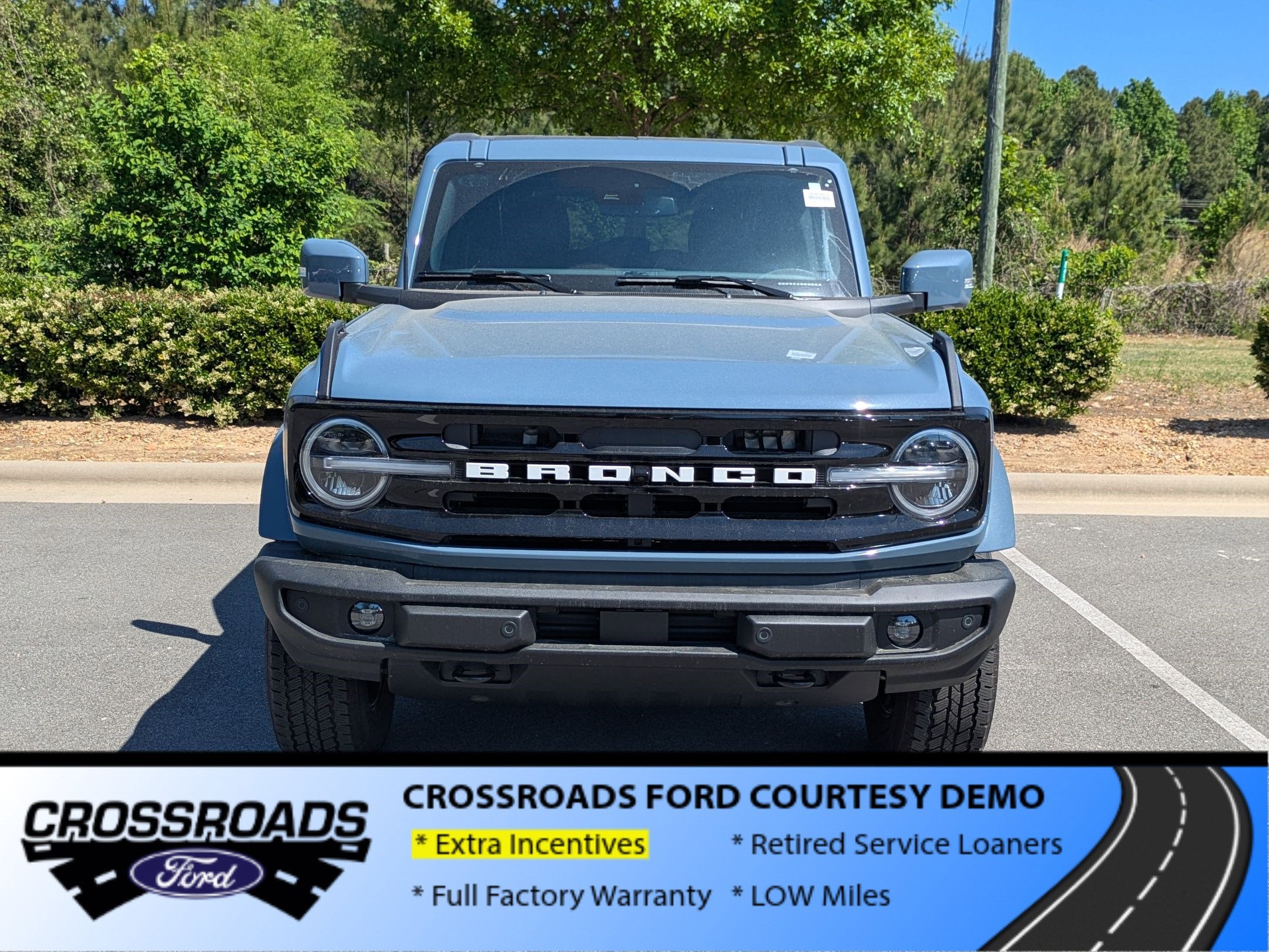 2025 Ford Bronco Outer Banks - Crossroads Courtesy Demo