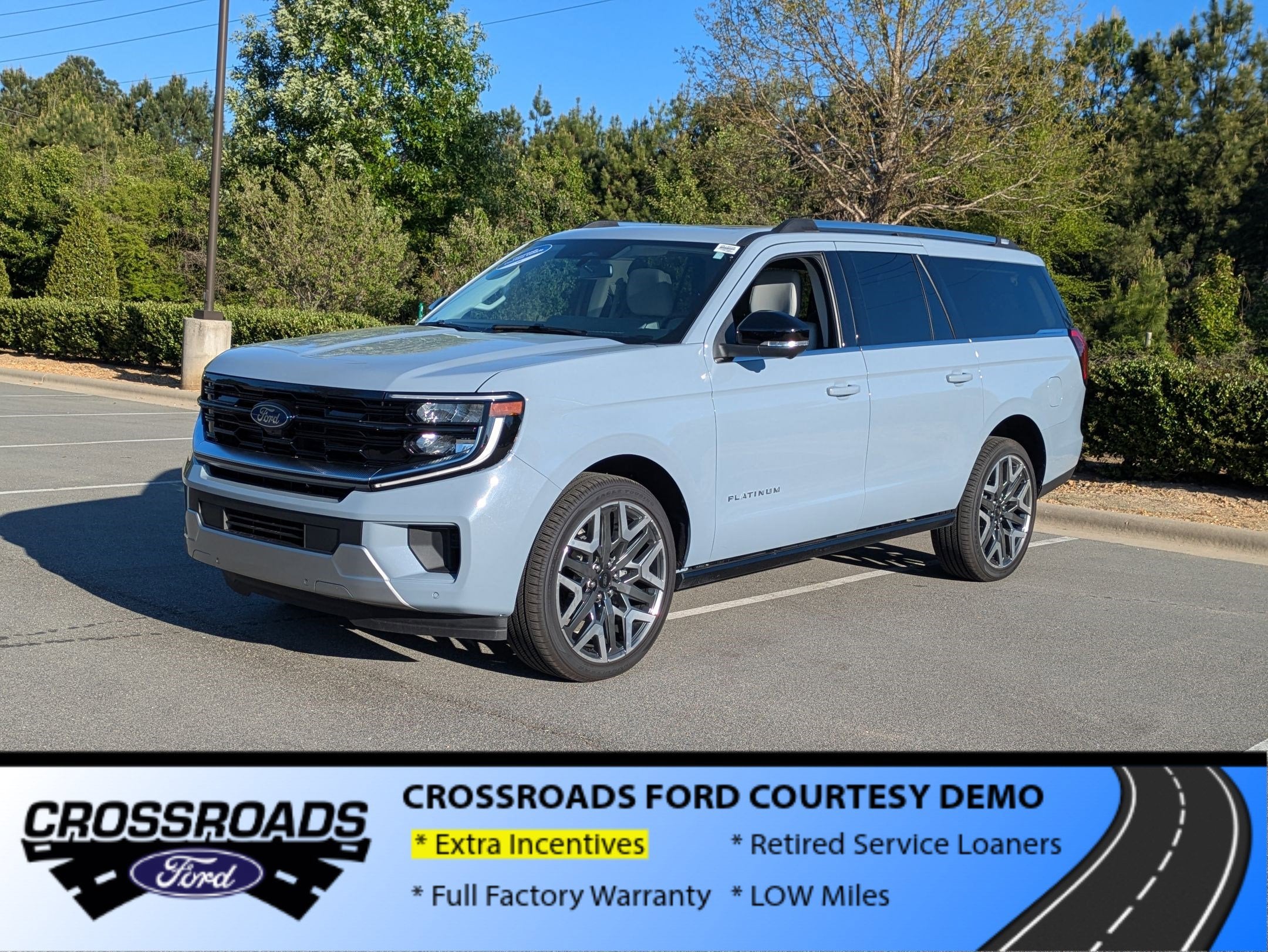 2026 Ford Expedition Max Platinum - Crossroads Courtesy Demo