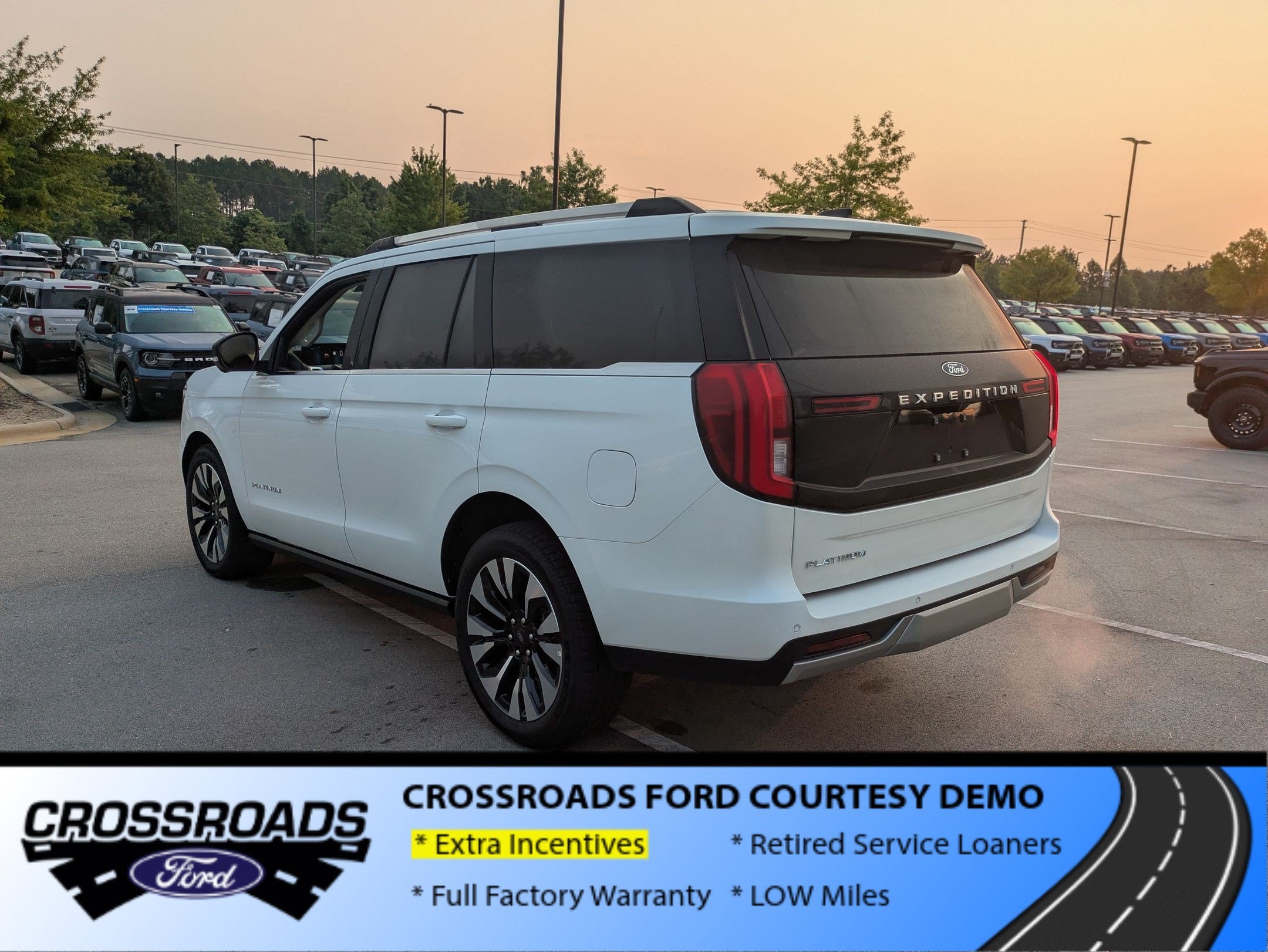 2026 Ford Expedition Platinum - Crossroads Courtesy Demo