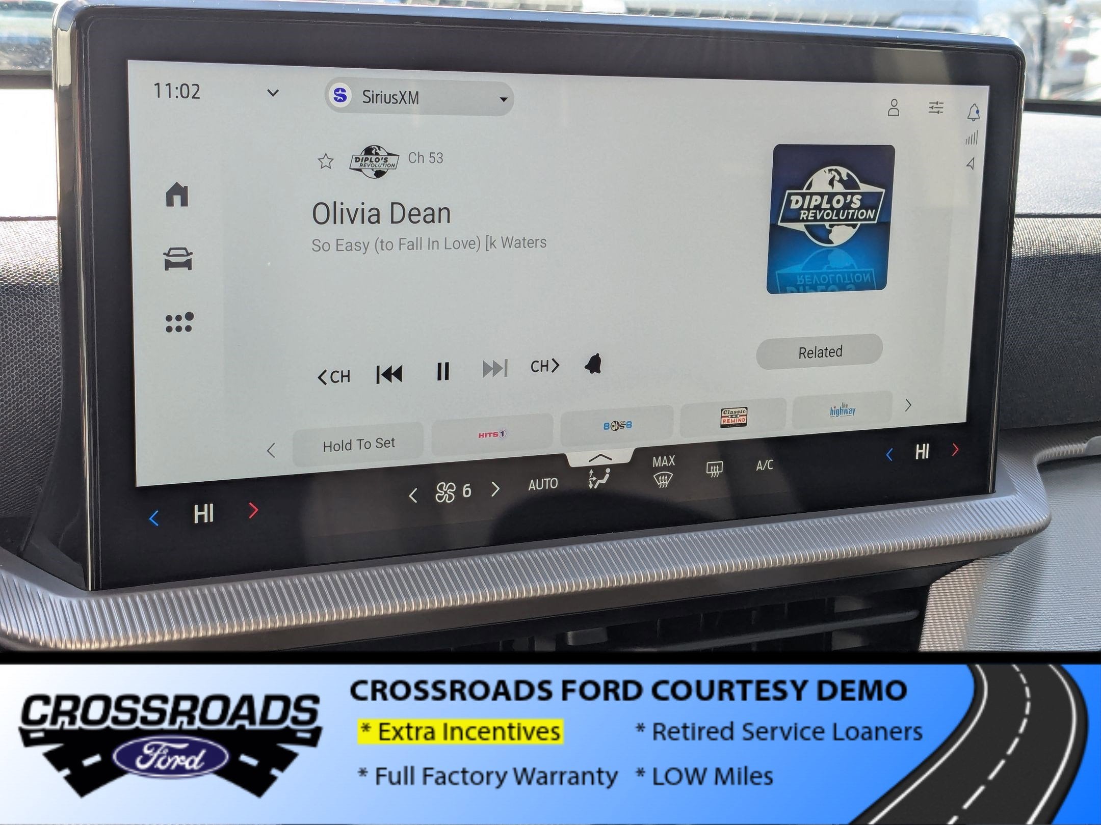 2026 Ford Explorer Active w/100A Pkg - Crossroads Courtesy Demo