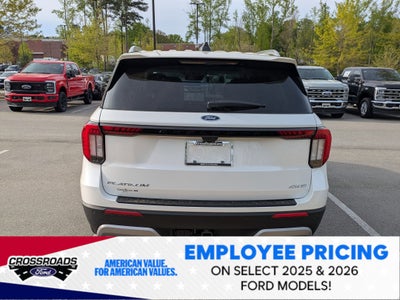2026 Ford Explorer Platinum