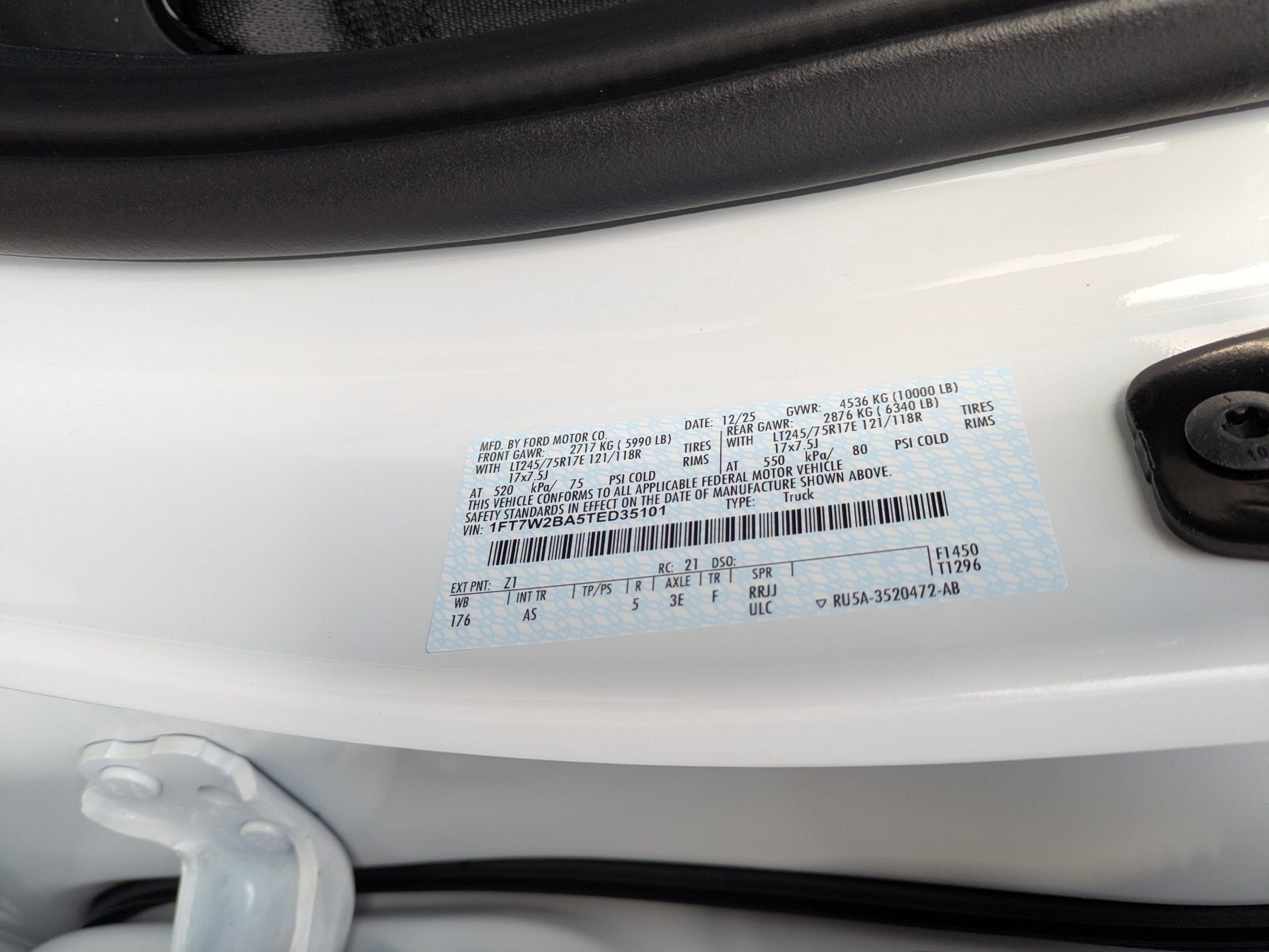 2026 Ford Super Duty F-250 SRW XL