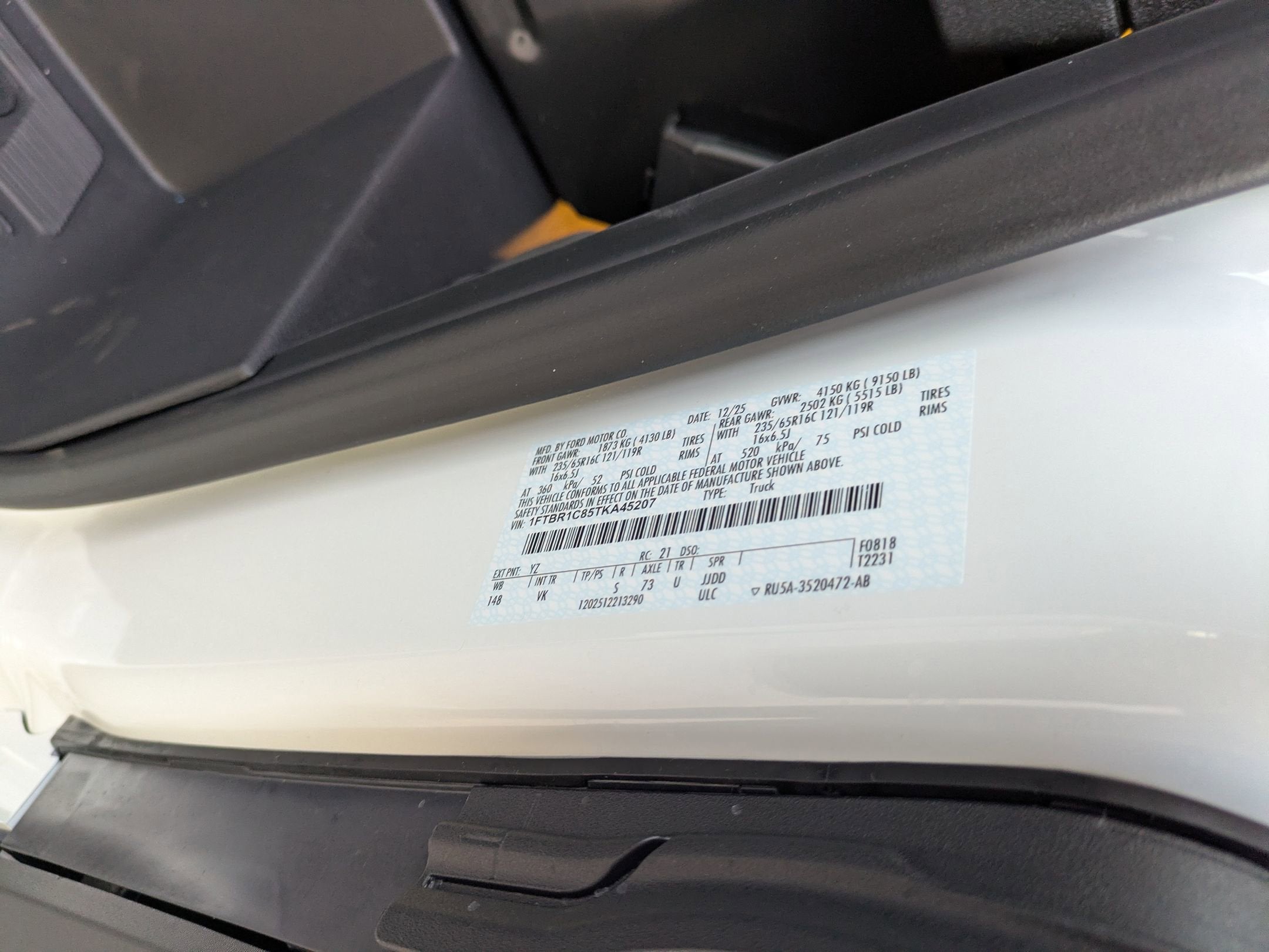 2026 Ford Transit Cargo Van Base