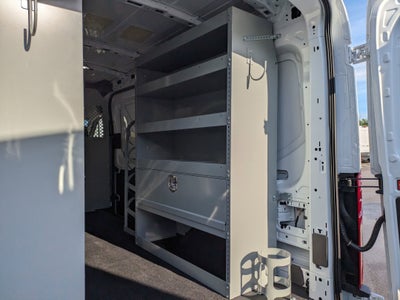 2025 Ford Transit Cargo Van T-250 RACKS AND BINS