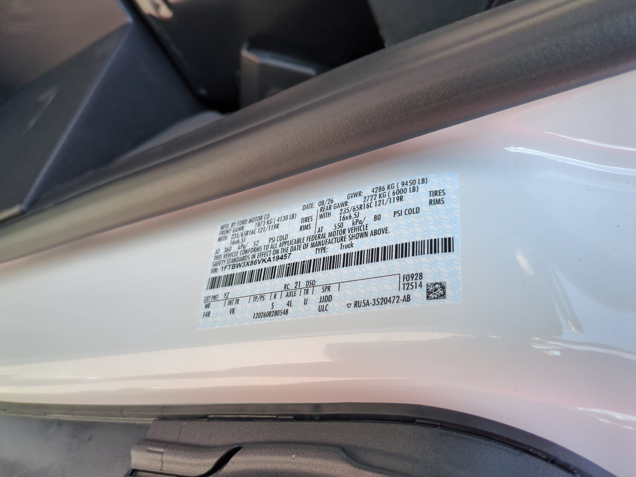2027 Ford Transit Cargo Van Base