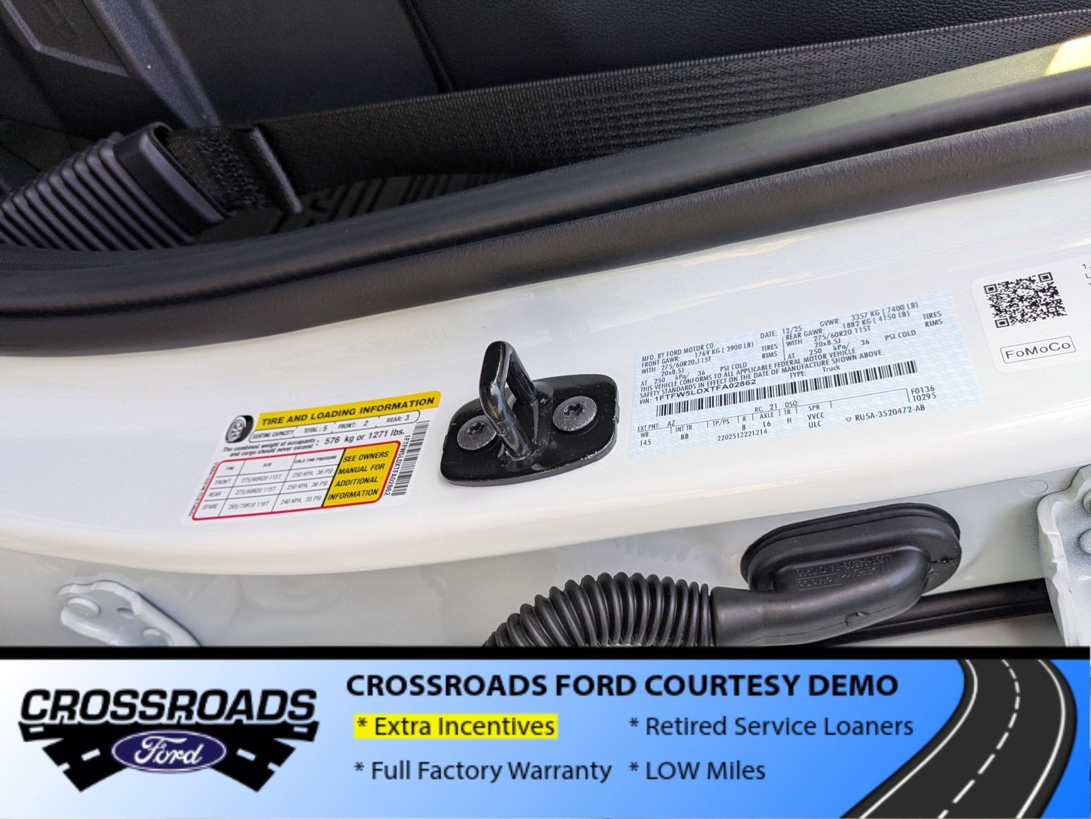 2026 Ford F-150 LARIAT - Crossroads Courtesy Demo