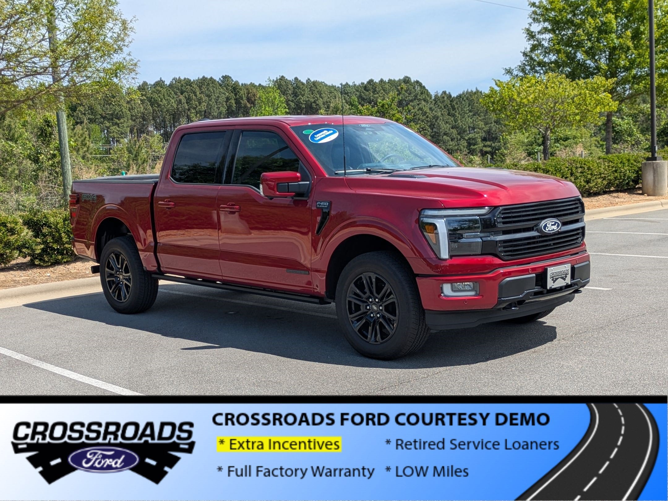 2026 Ford F-150 Platinum - Crossroads Courtesy Demo