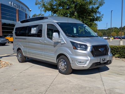 2025 Ford Transit Explorer Conversion 9 Passenger T-150 130" Low Rf 8670 GVWR AWD
