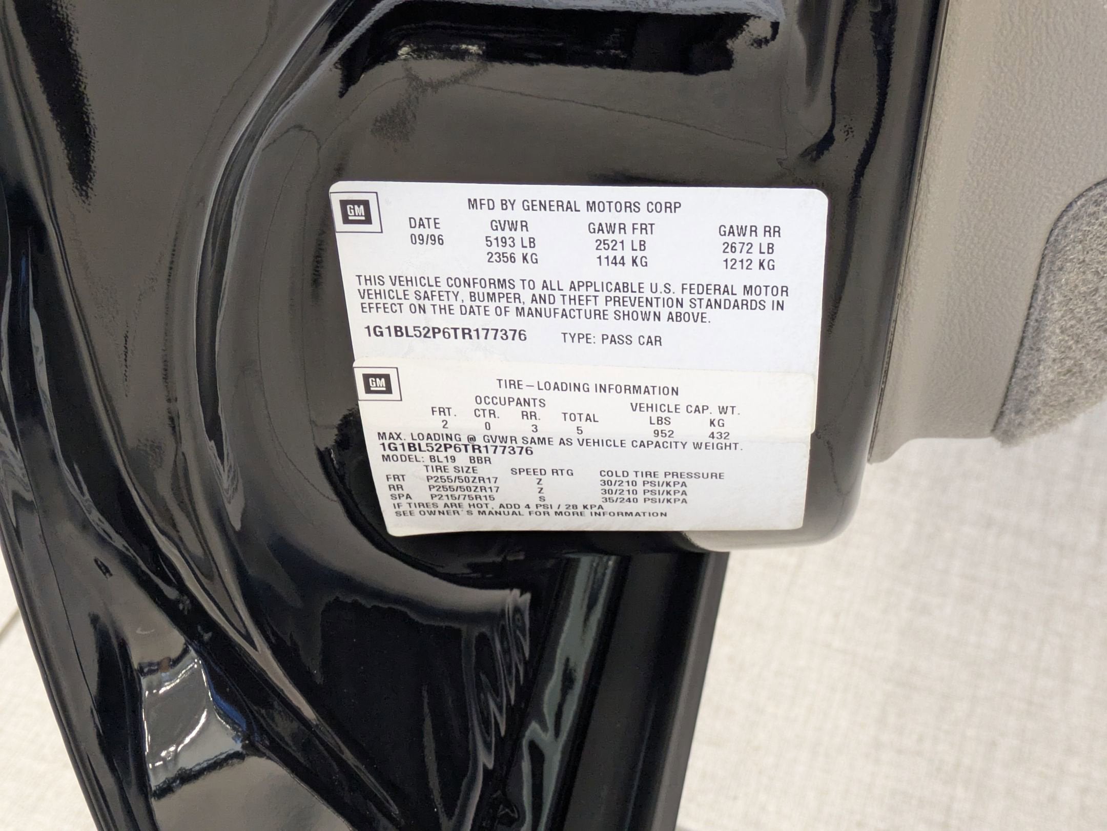 1996 Chevrolet Impala SS SS