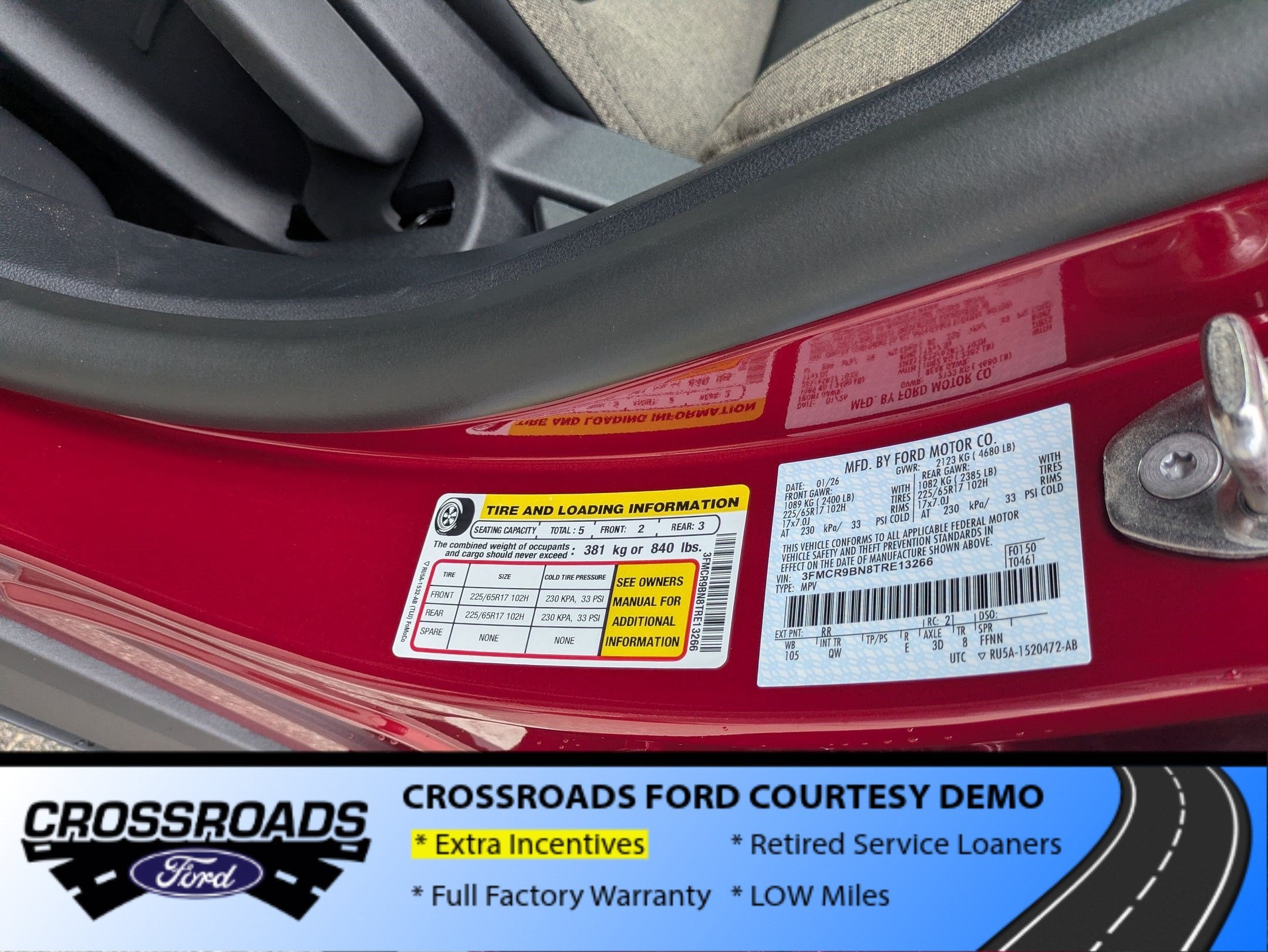2026 Ford Bronco Sport Big Bend - Crossroads Courtesy Demo
