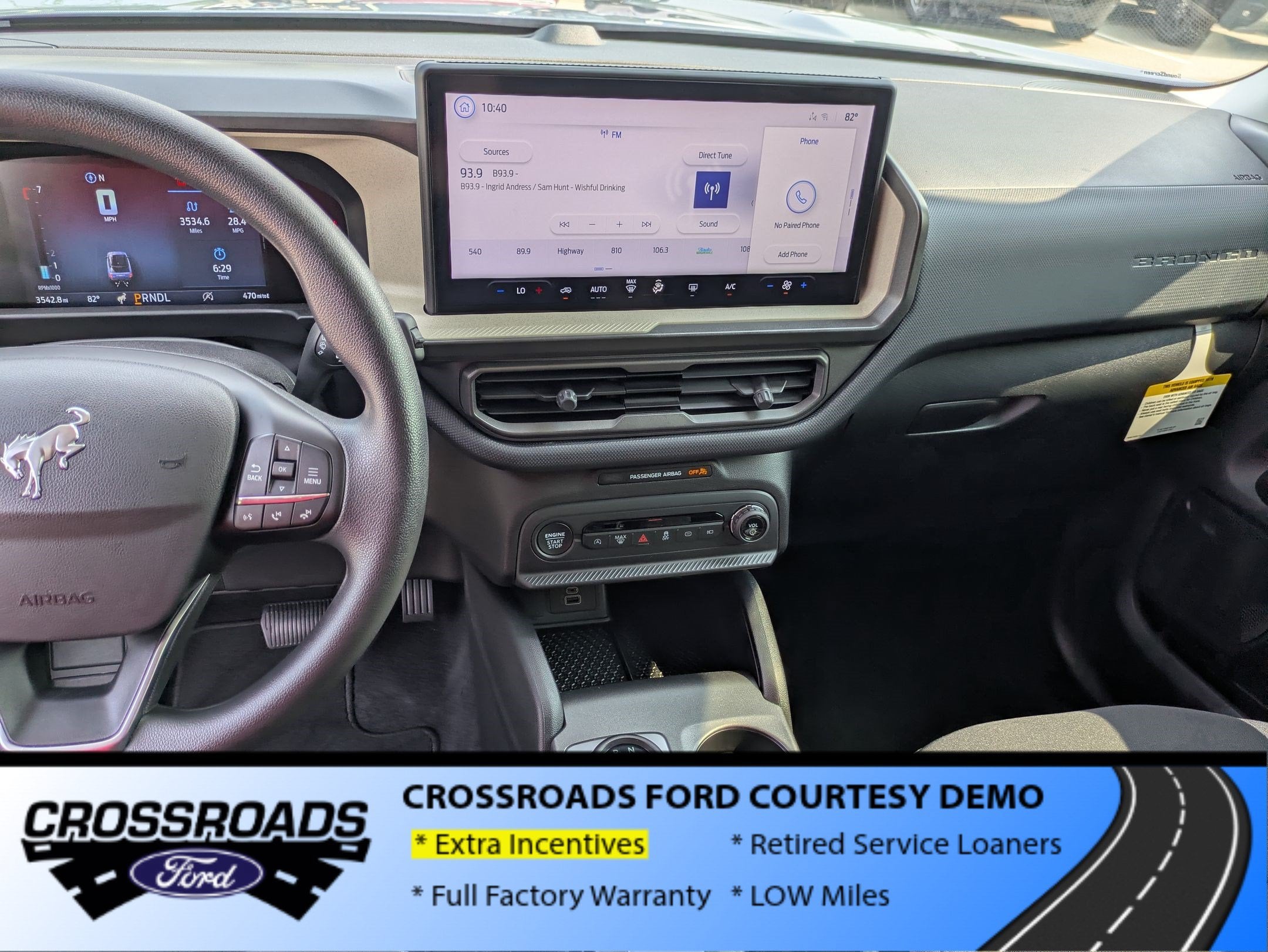2026 Ford Bronco Sport Big Bend - Crossroads Courtesy Demo