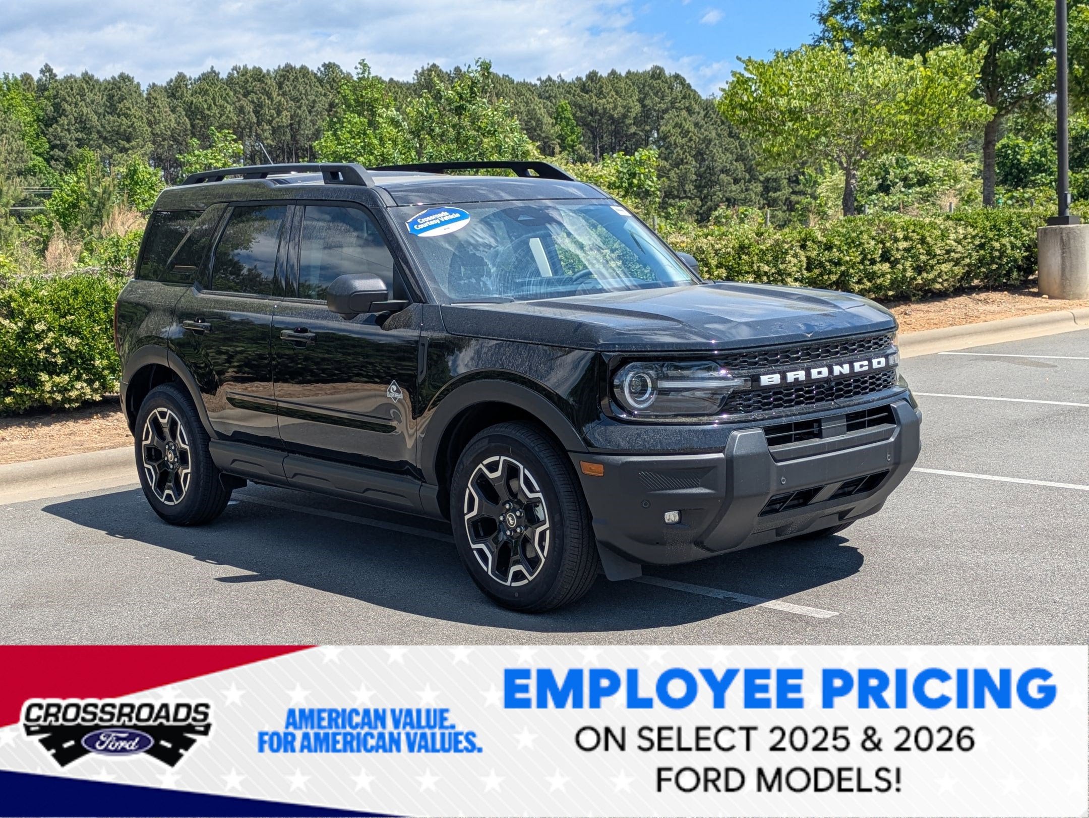 2025 Ford Bronco Sport Outer Banks - Crossroads Courtesy Demo