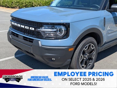 2025 Ford Bronco Sport Outer Banks - Crossroads Courtesy Demo