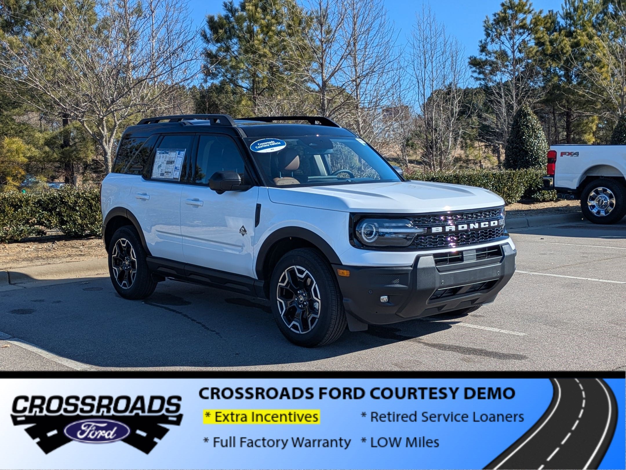 2025 Ford Bronco Sport Outer Banks - Crossroads Courtesy Demo