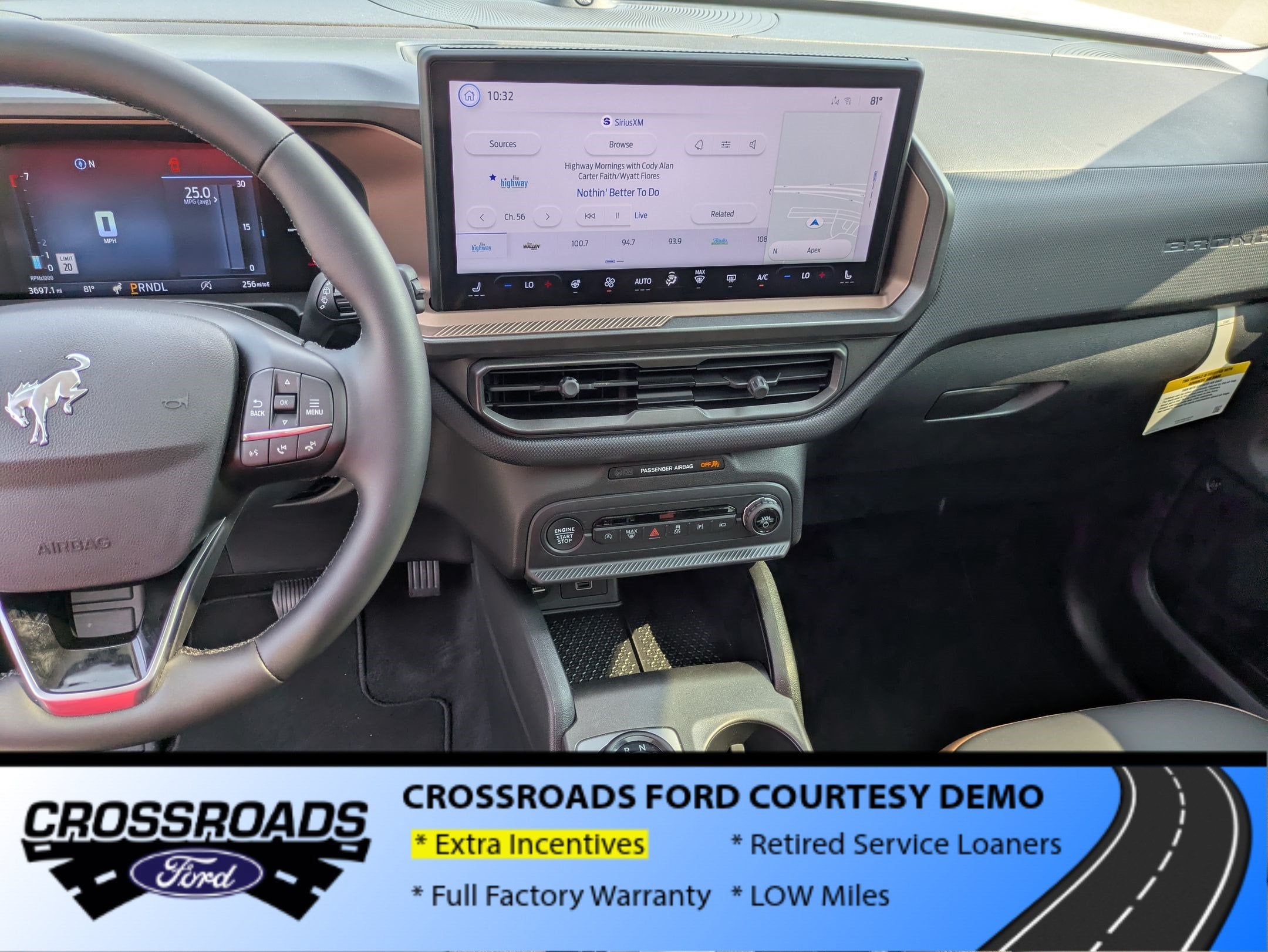 2026 Ford Bronco Sport Outer Banks - Crossroads Courtesy Demo