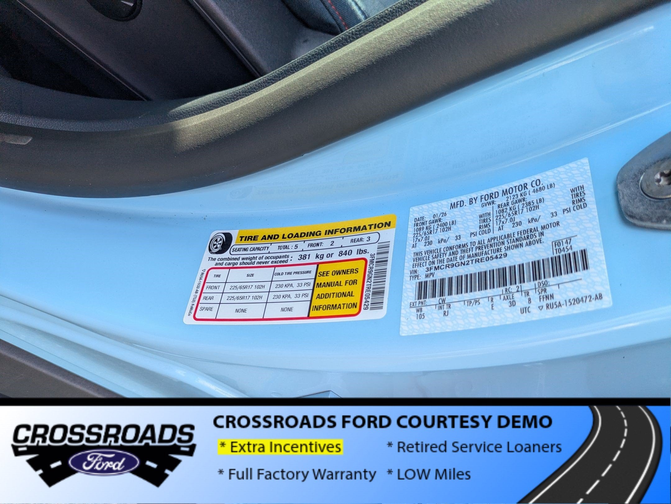 2026 Ford Bronco Sport Heritage - Crossroads Courtesy Demo