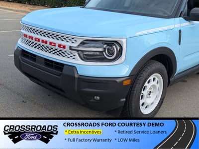 2026 Ford Bronco Sport Heritage - Crossroads Courtesy Demo