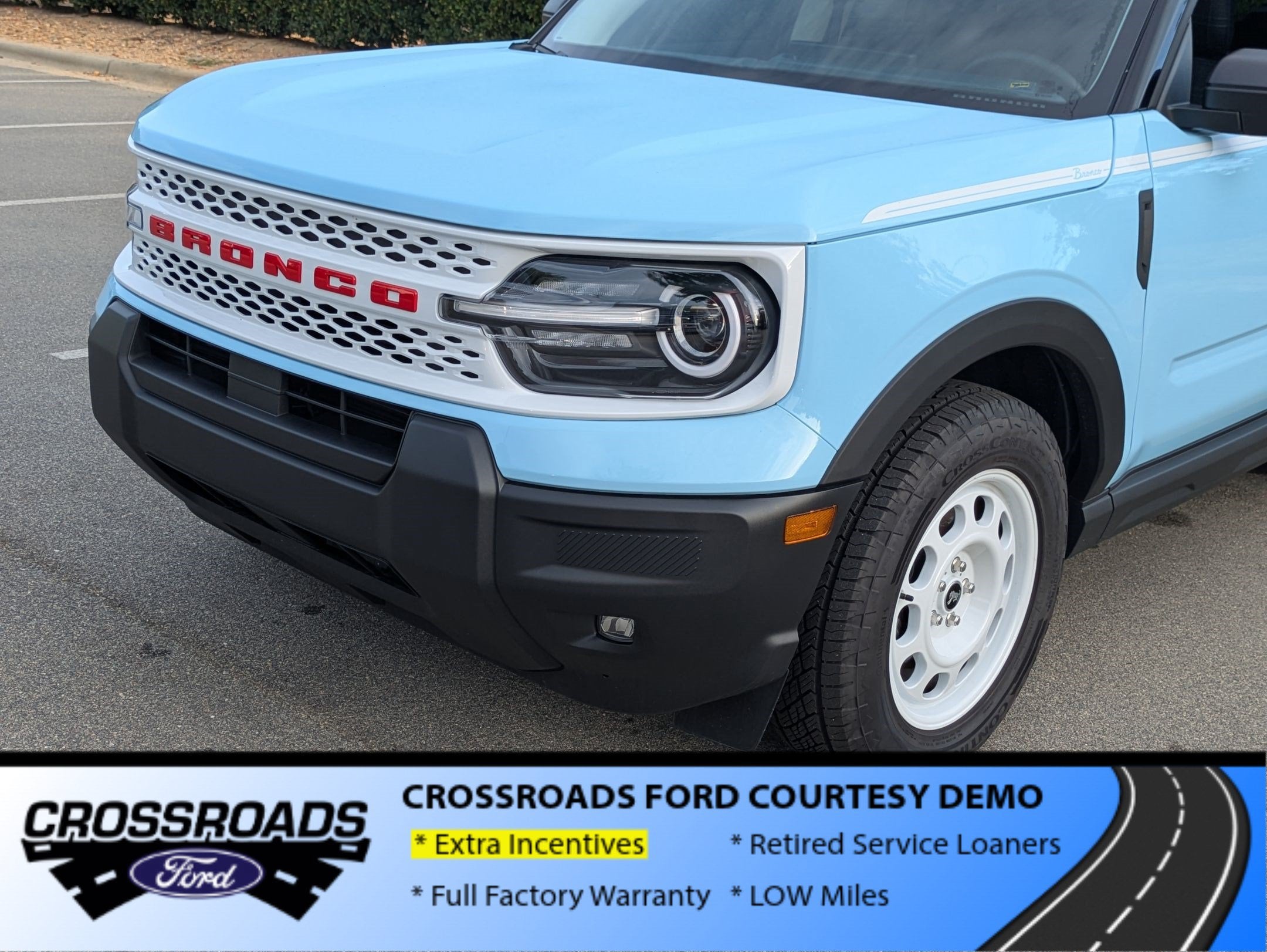 2026 Ford Bronco Sport Heritage - Crossroads Courtesy Demo