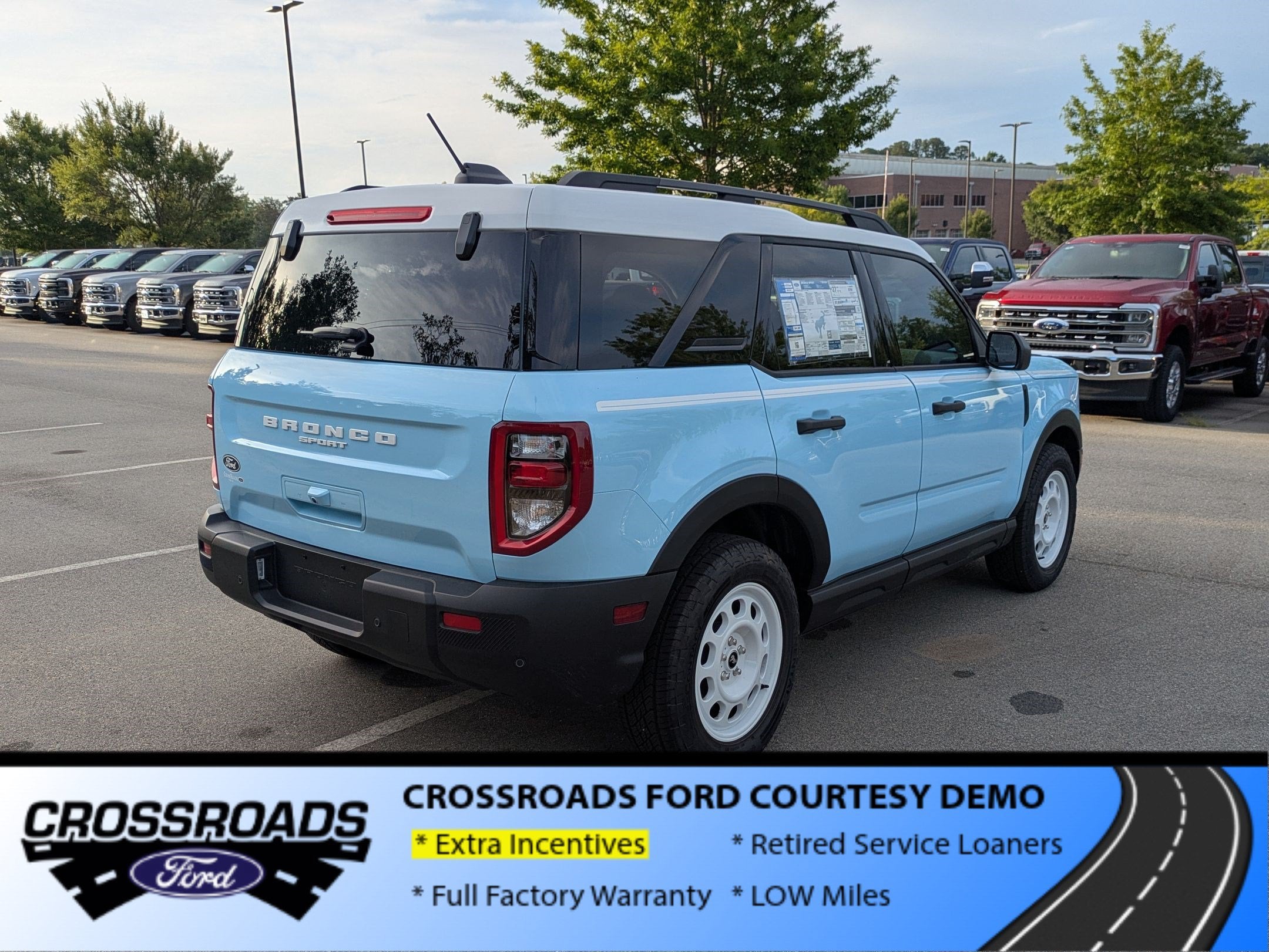 2026 Ford Bronco Sport Heritage - Crossroads Courtesy Demo