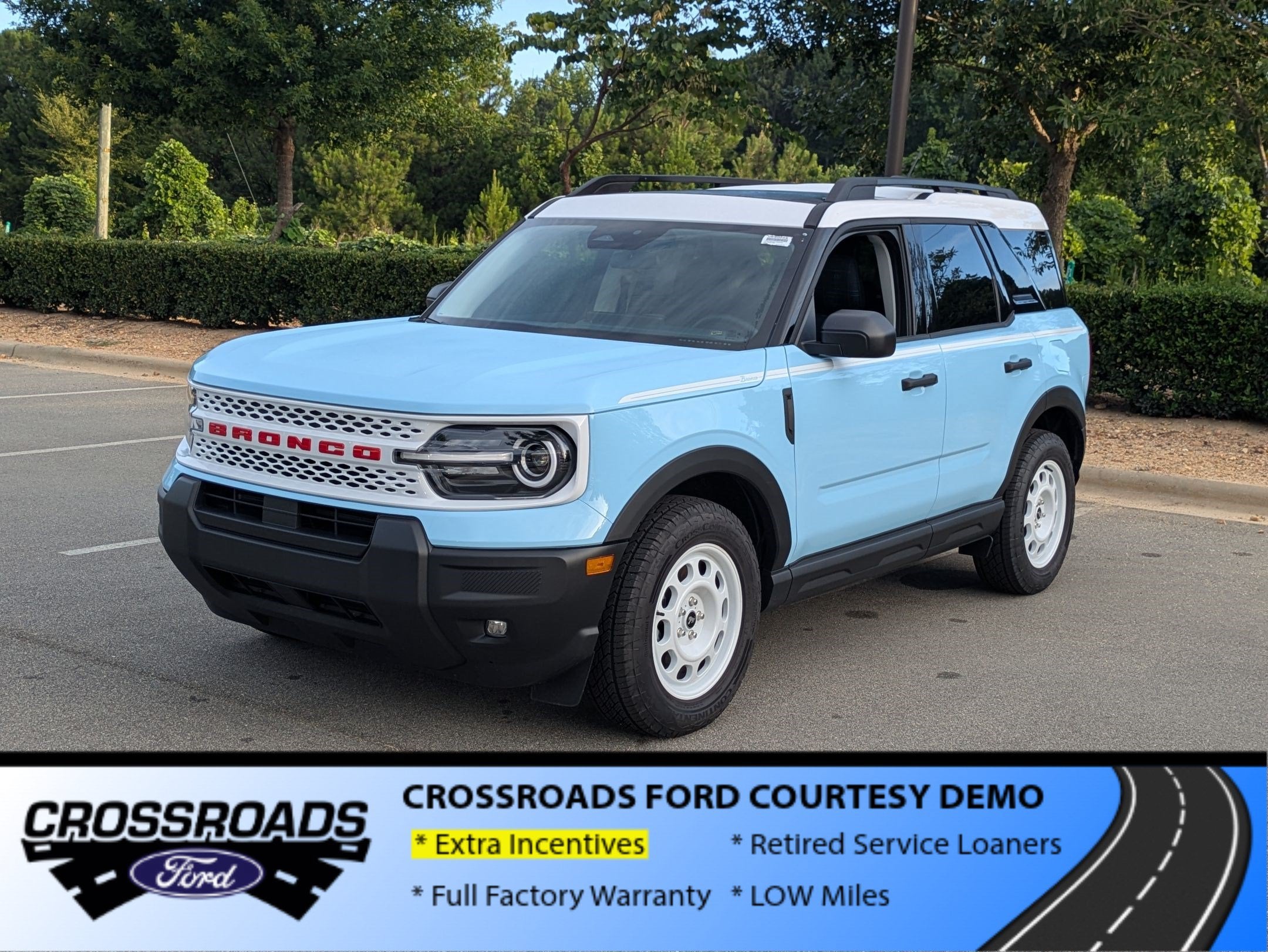 2026 Ford Bronco Sport Heritage - Crossroads Courtesy Demo