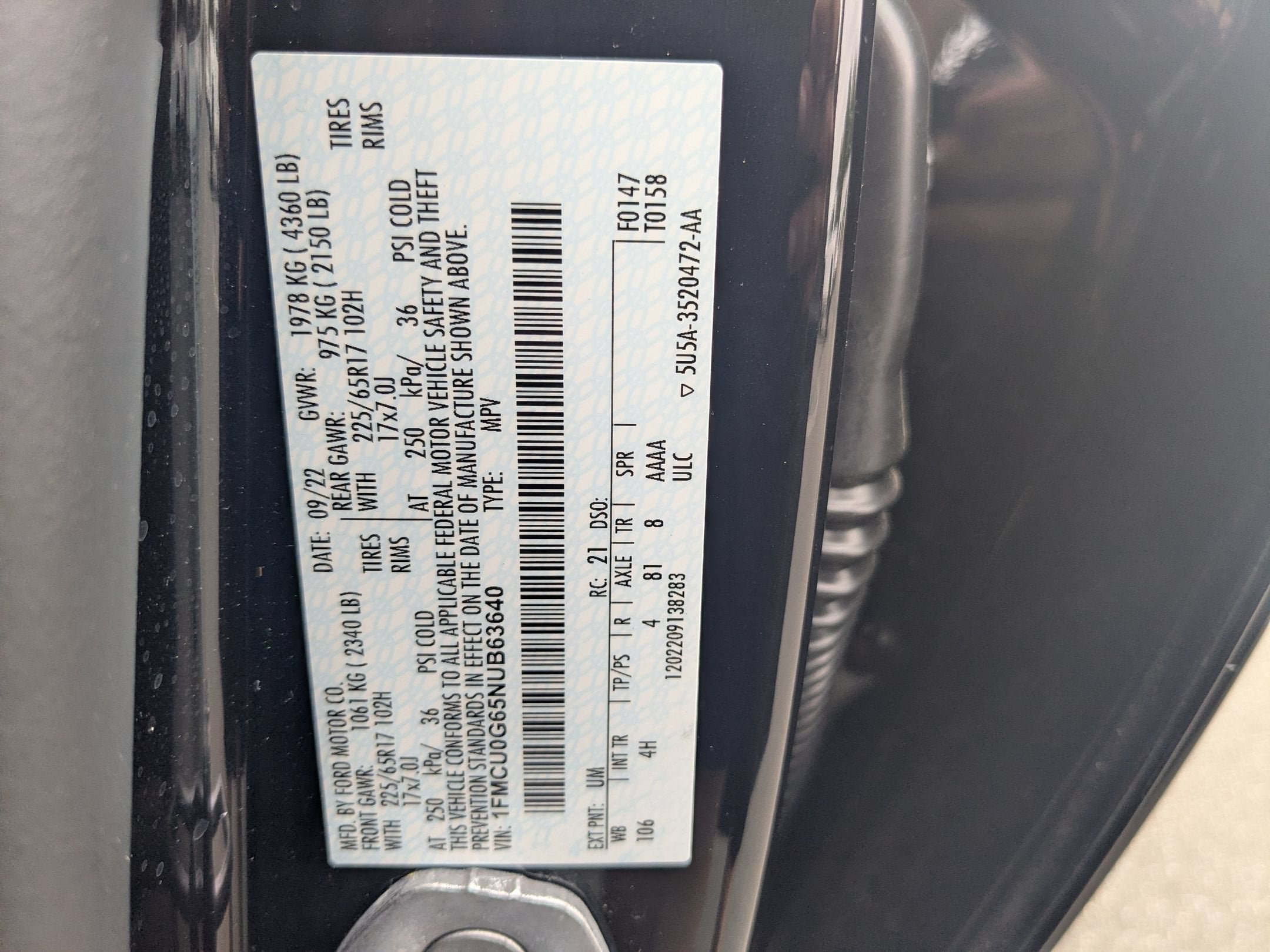 2022 Ford Escape SE