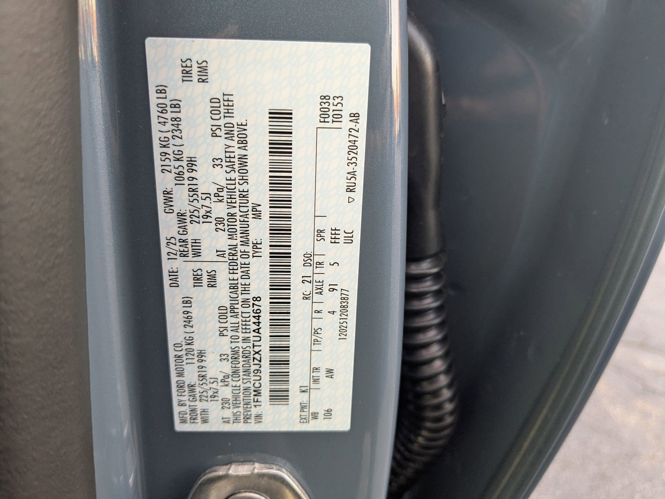 2026 Ford Escape Platinum