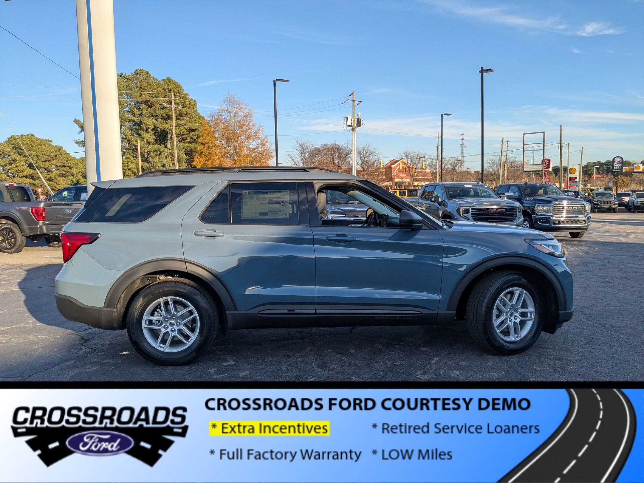 2026 Ford Explorer Active - Crossroads Courtesy Demo