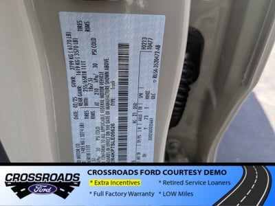 2025 Ford Ranger LARIAT - Crossroads Courtesy Demo