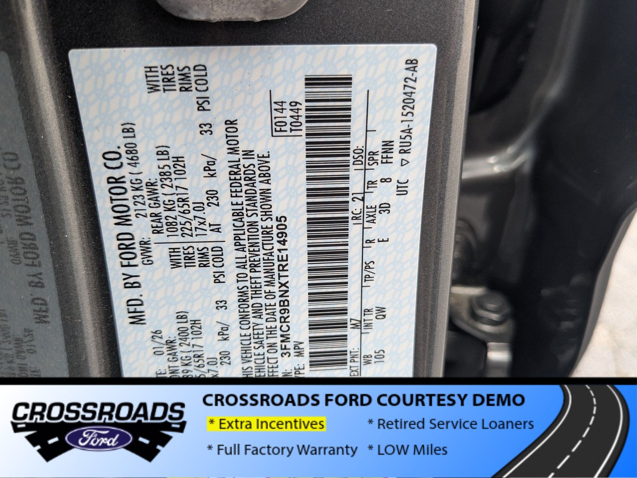 2026 Ford Bronco Sport Big Bend - Crossroads Courtesy Demo