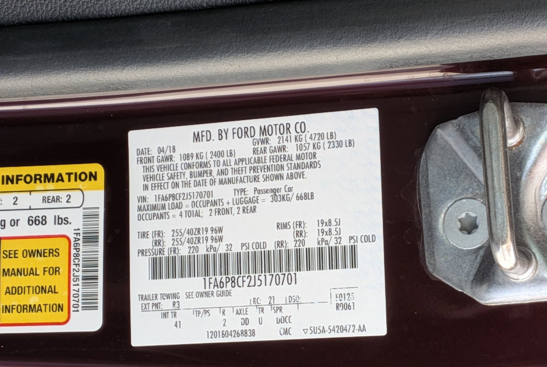 2018 Ford Mustang GT Premium