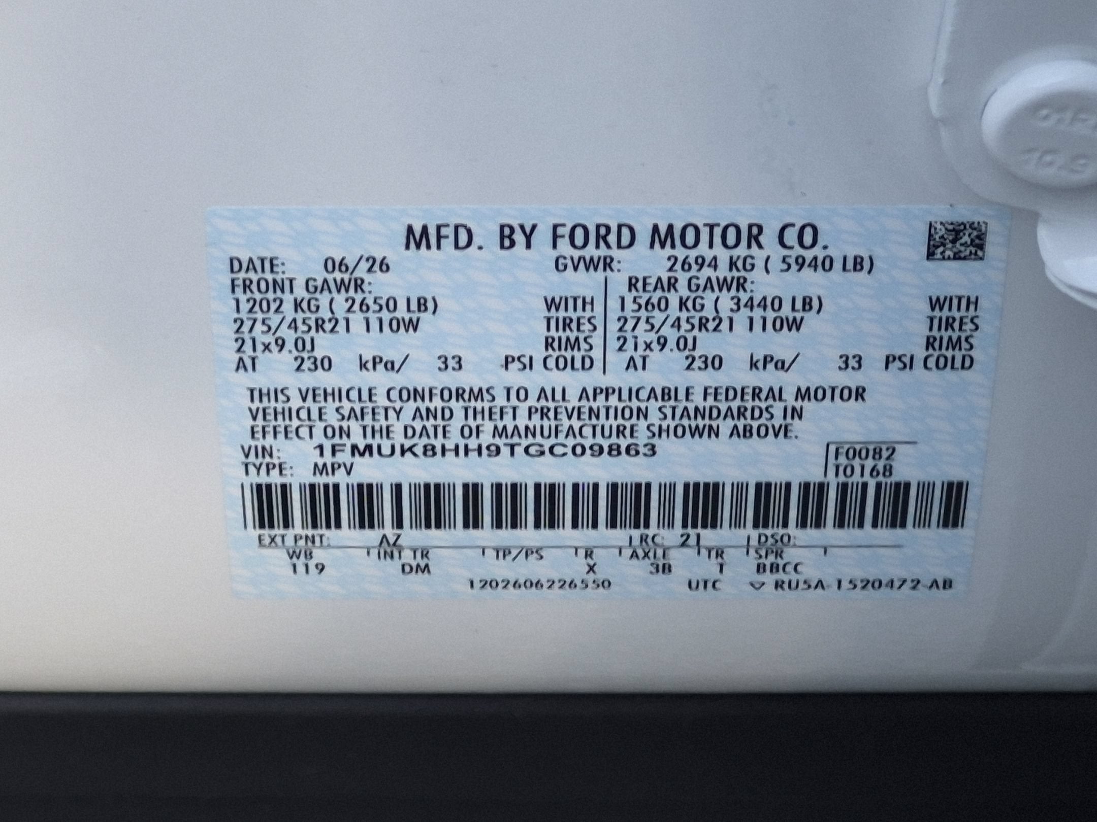 2026 Ford Explorer Platinum