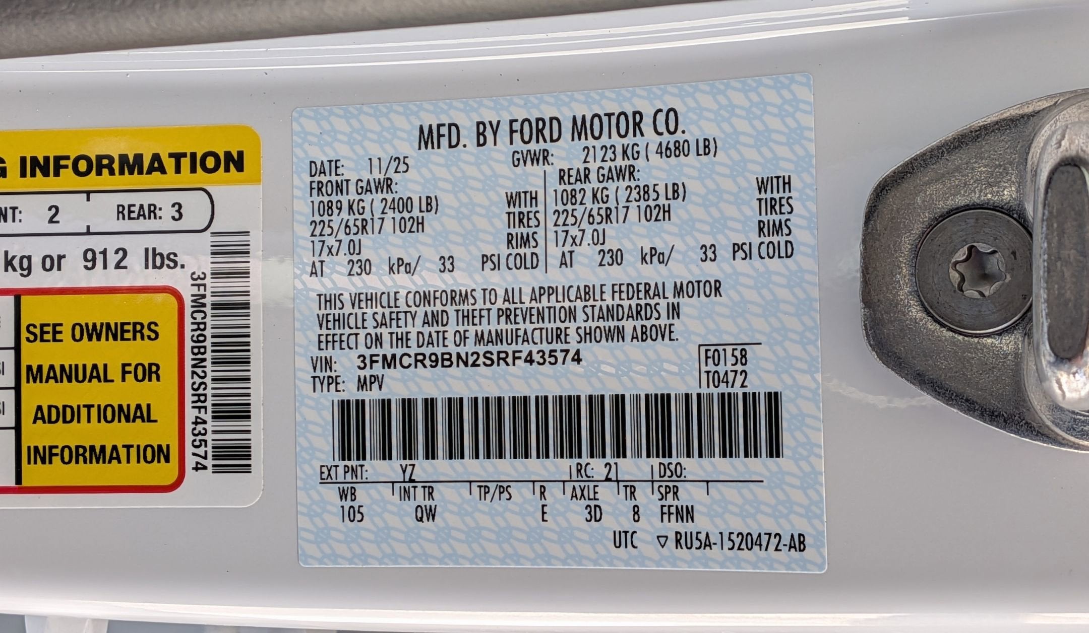 2025 Ford Bronco Sport Big Bend