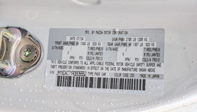 2024 Mazda Mazda MX-5 Miata Club