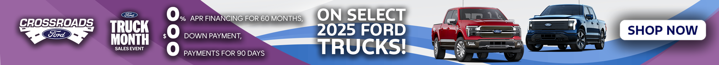 Truck Month Triple Zero Offer