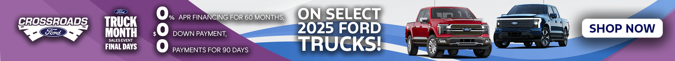 Truck Month Triple Zero Offer